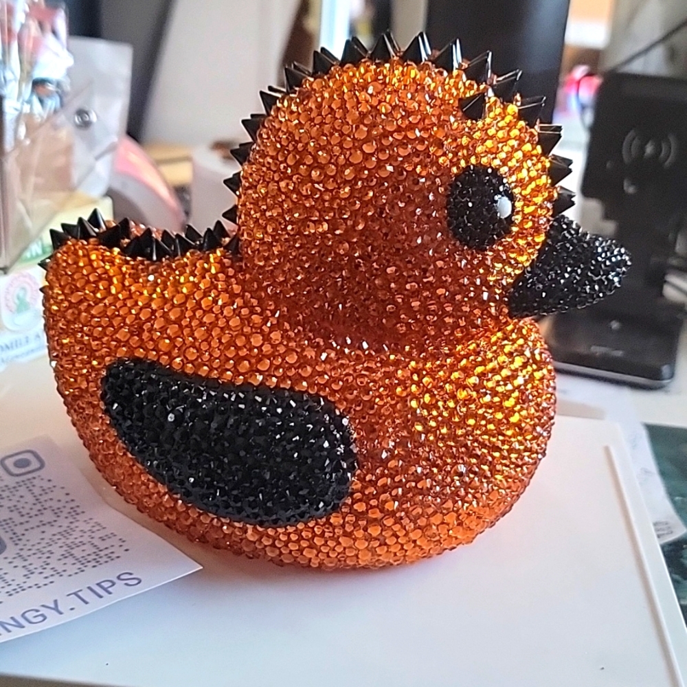 Jumbo rhinestone Duck